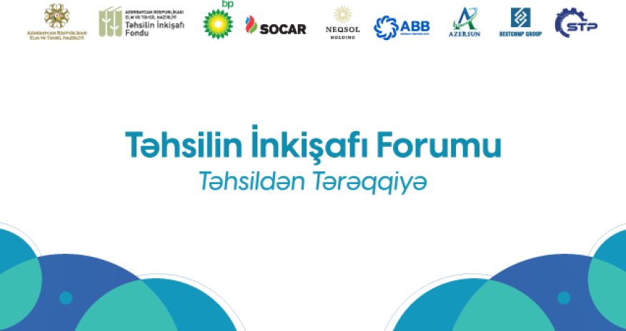 ABB-nin dəstəyi ilə Təhsilin İnkişafı Forumu keçiriləcək