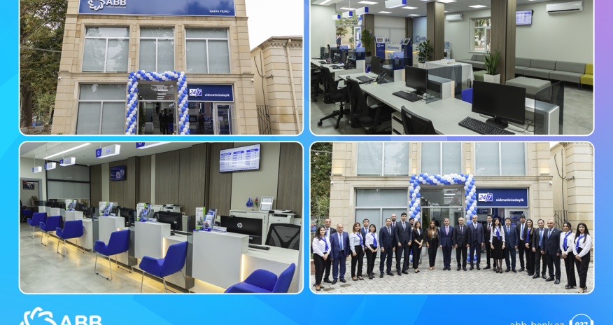 ABB-nin Qazax filialı da yeniləndi