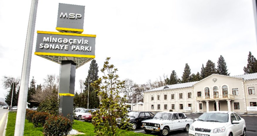 Mingəçevir Sənaye Parkı doqquz ayda bu qədər məhsul istehsal edib