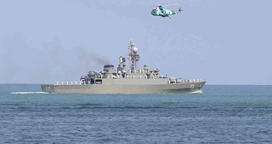 İran Xəzər dənizinə yeni döyüş gəmisi göndərir