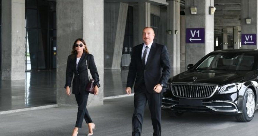 Prezident və xanımı “Qızlar gimnaziyası”nda həyata keçiriləcək işlərlə tanış olublar