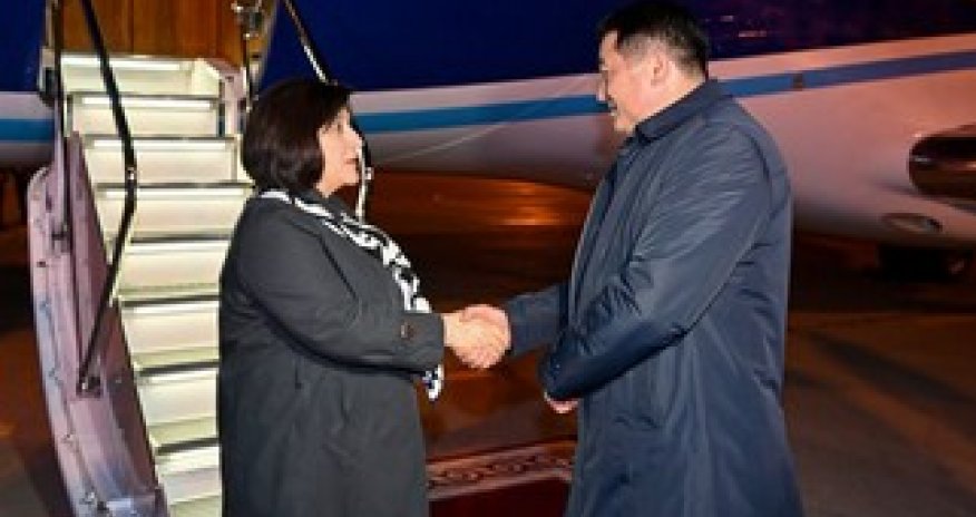 Sahibə Qafarova Qırğız Respublikasına işgüzar səfər edib