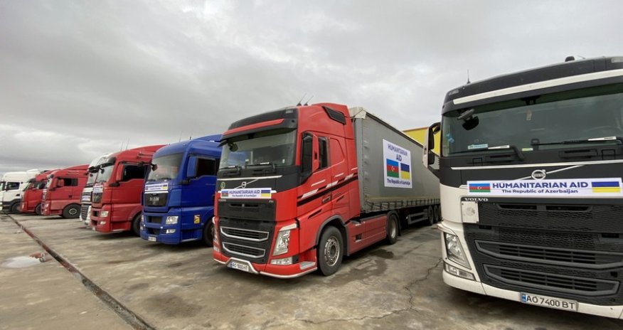 Azerbaijan sends next humanitarian aid to Ukraine