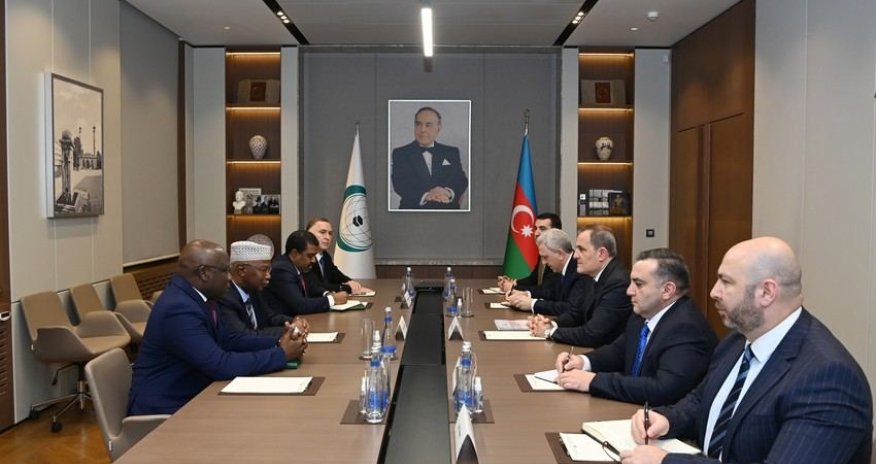 Ceyhun Bayramov İslam Əməkdaşlıq Təşkilatının Baş katibi ilə görüşüb