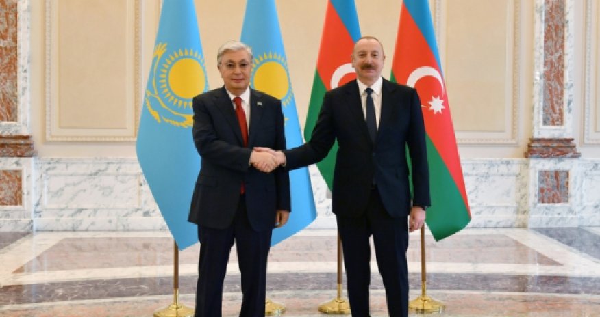 Алиев встретился с Токаевым 
