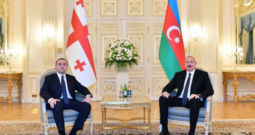 Prezident Gürcüstanın Baş naziri ilə görüşüb