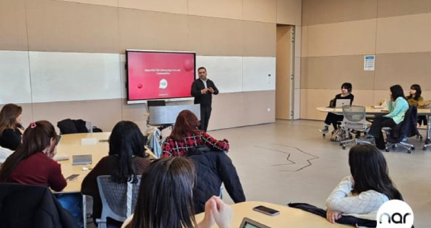 “Nar” sosial məsuliyyətli biznes modelini ADA Universitetində təqdim etdi