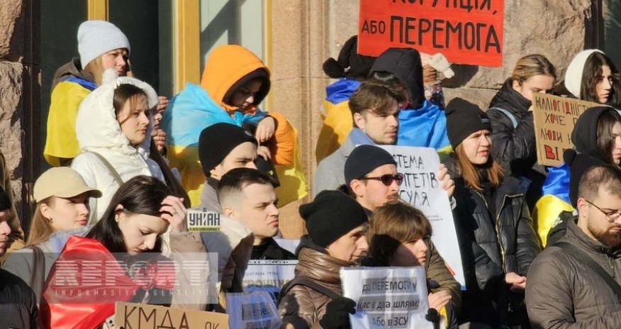 Ukraynada etiraz aksiyaları başlayıb