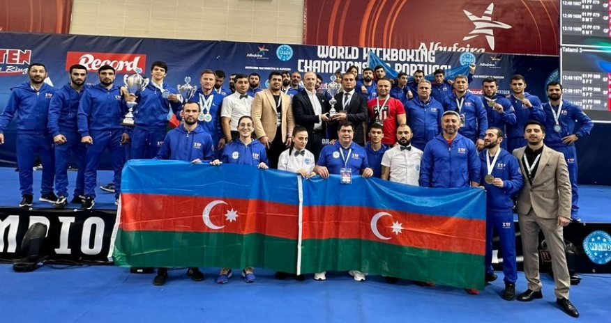 Азербайджанские кикбоксеры установили рекорд на чемпионате мира