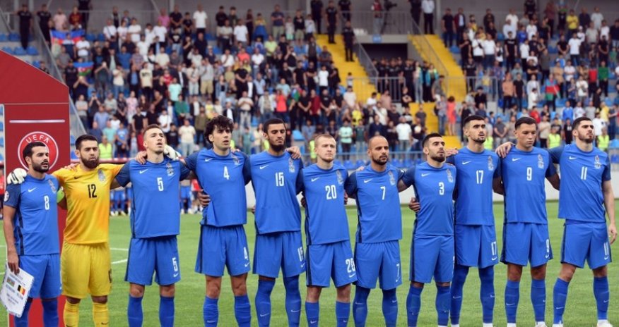 Сборная Азербайджана продвинулась на 6 позиций в рейтинге ФИФА