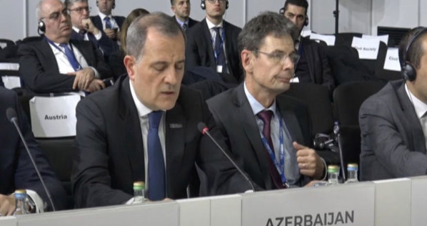 Azərbaycan XİN rəhbəri ATƏT-in iclasında antiterror tədbirlərini şərtləndirən amillərdən danışıb