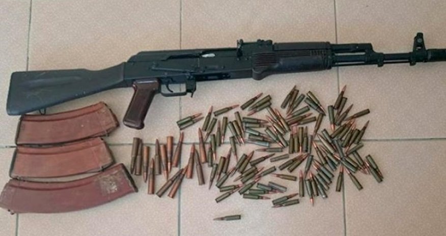 Şabranda silah-sursat aşkarlanıb