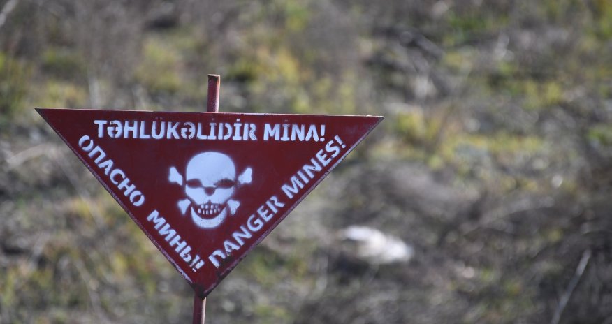 Nearly 500 mines found in liberated areas last month