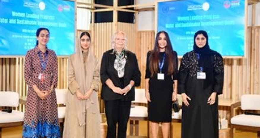 Leyla Əliyeva Dubayda COP-28 çərçivəsində iqlim dəyişiklikləri üzrə müzakirələrdə iştirak edib