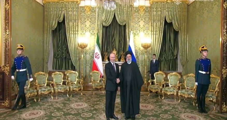 Moskvada Putinlə Rəisi arasında görüş başlayıb