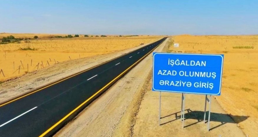 İşğaldan azad edilmiş ərazilərdə 186 km yol bərpa edilib və yaxud yenidən qurulub- AAYDA