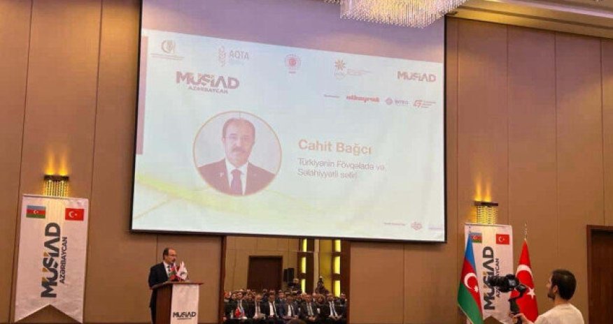 Bağçı - Türkiyə Azərbaycanla ticarət dövrüyəsini 15 milyarda çatdırmağı düşünür