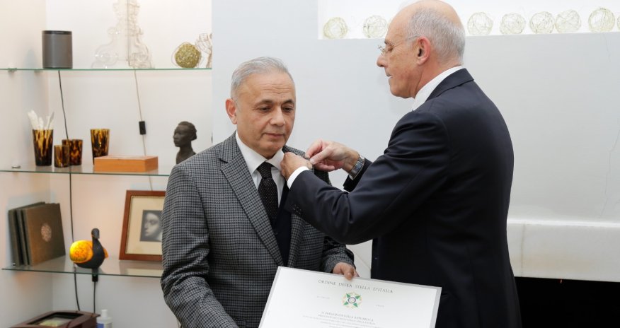 Natiq Əliyev İtalyanın ali mükafatına layiq görülüb