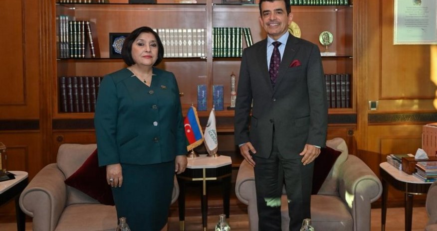 Sahibə Qafarova ICESCO-nun Baş direktoru ilə görüşüb