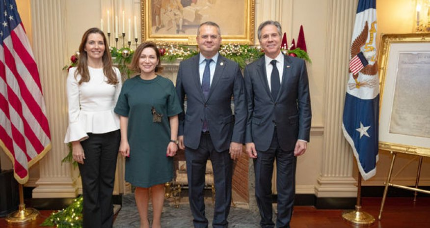 Azərbaycan səfiri Blinkenlə görüşüb