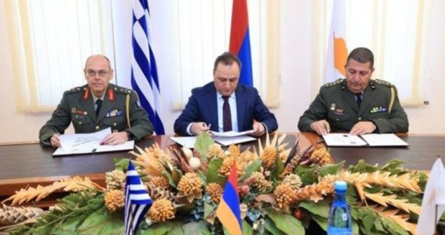 Ermənistan Yunanıstan və Kiprlə hərbi əməkdaşlıq proqramları imzalayıb