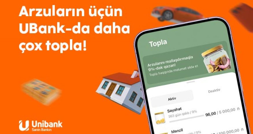 Unibank müştəriləri pulu necə və harada yığır?
