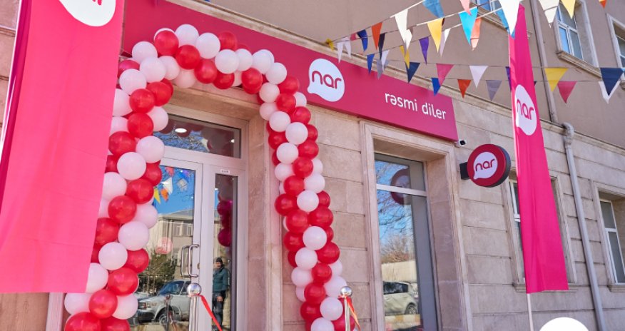 “Nar” Şərurda yeni mağazasını təqdim etdi