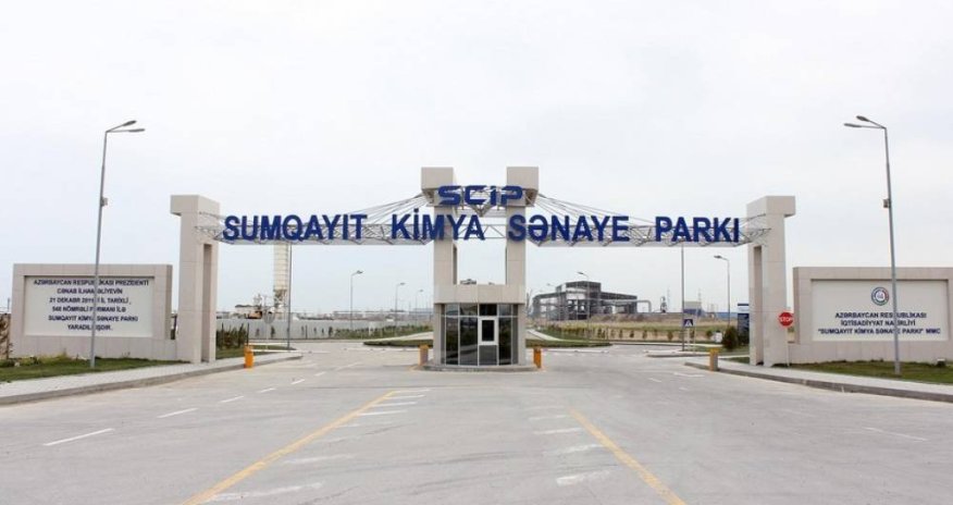 Sumqayıt Kimya Sənaye Parkından 3 milyarddan çox məhsul ixrac edilib