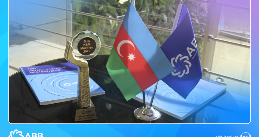 ABB-nin TamEco layihəsi milli KSM mükafatına  layiq görüldü