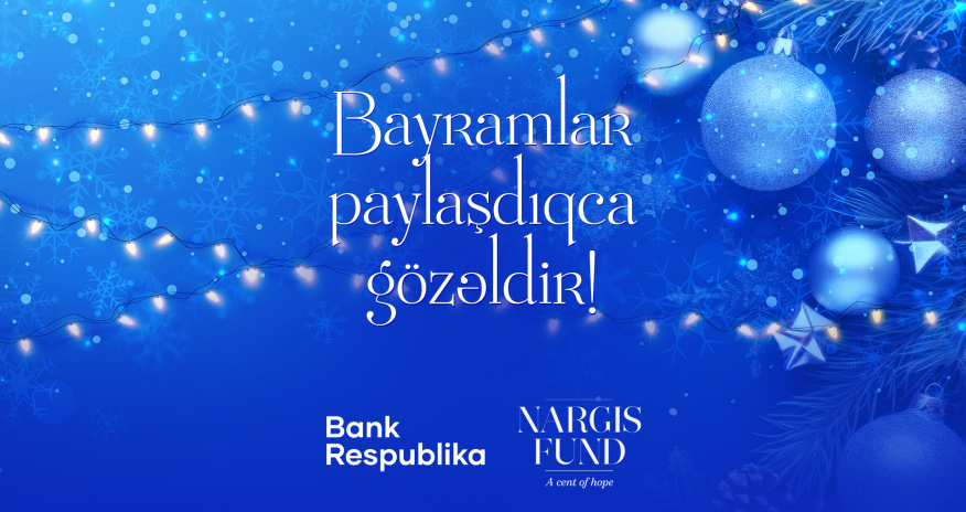 “Nargis” Fondu və “Bank Respublika” ənənəvi xeyriyyə aksiyası həyata keçirib