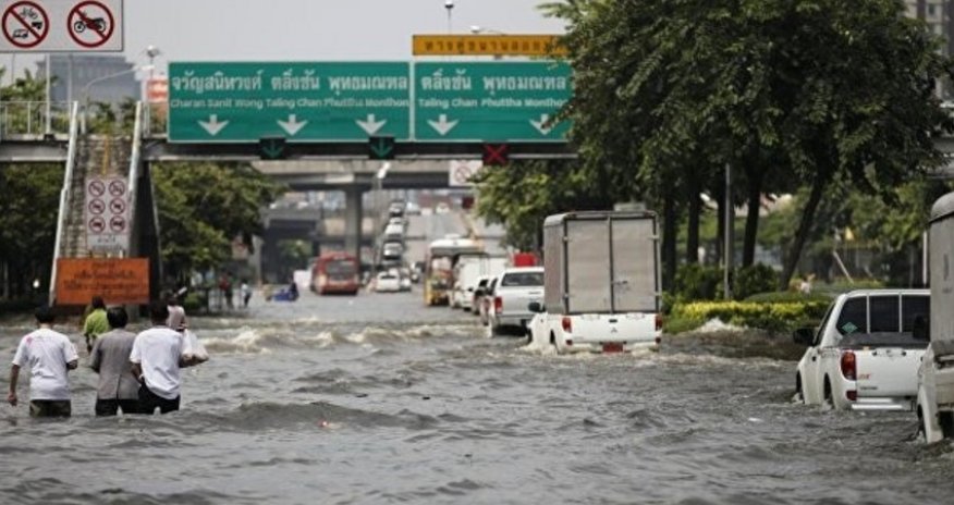 Taylandda yarım əsrin ən güclü daşqını olub