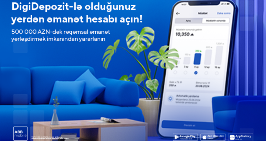 ABB yeni rəqəmsal əmanət məhsulunu təqdim etdi!