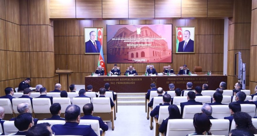 Baş Prokurorluqda əməliyyat müşavirəsi keçirilib