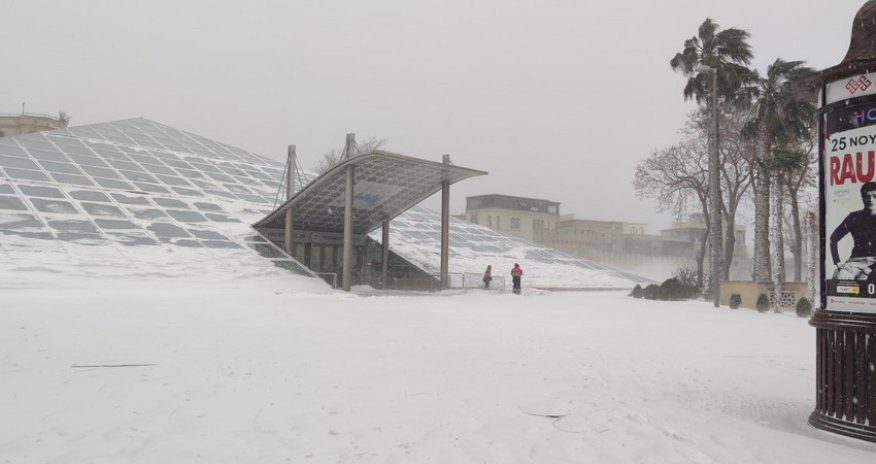 Snow expected in Baku tomorrow