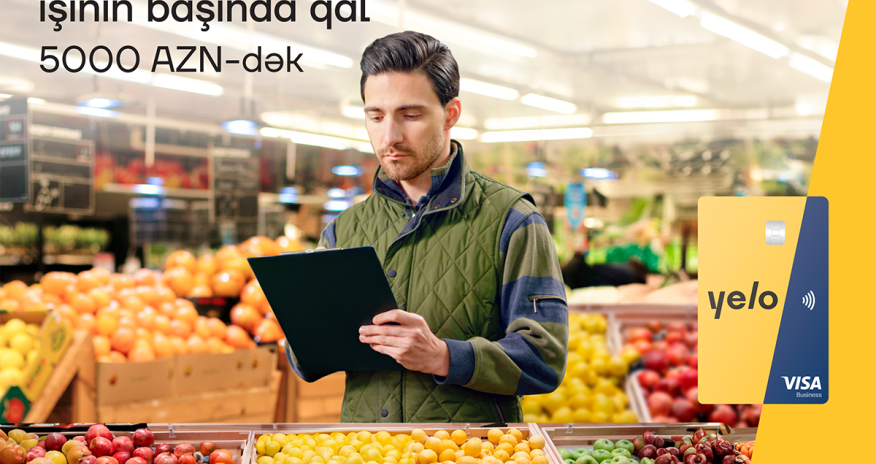 Yelo Bank-dan mikro biznesinizi gücləndirəcək kredit kartı