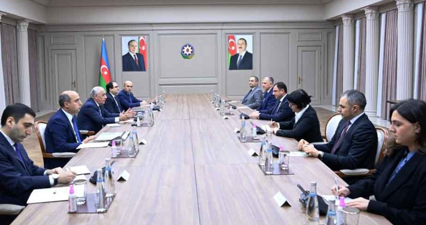 Baş nazir Gürcüstanın təhsil naziri ilə görüşüb