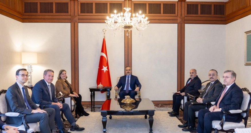 Hakan Fidan ABŞ Dövlət katibinin müavini ilə görüşüb