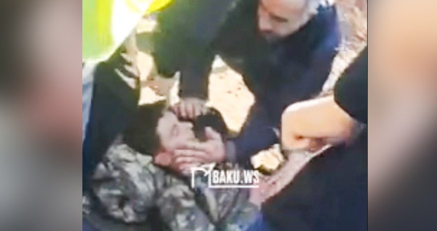 Bakıda hərbçilər qəzaya düşdü, yaralılar var - Video