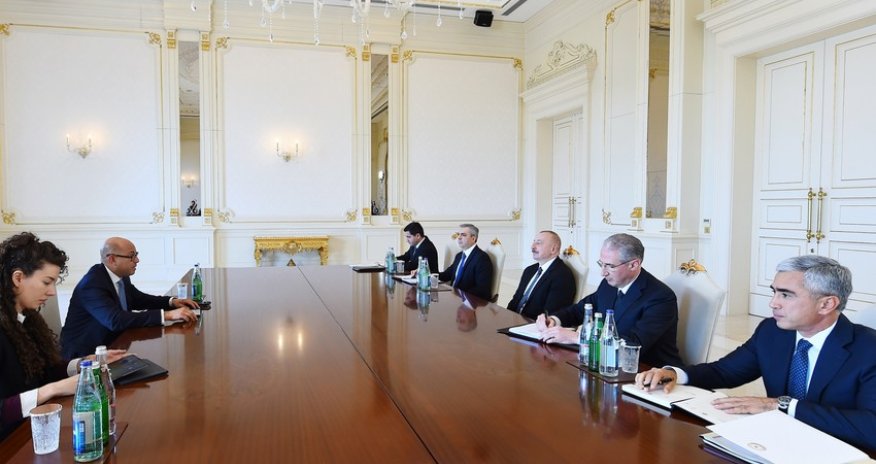 Prezident Saymon Stili qəbul edib - YENİLƏNİB