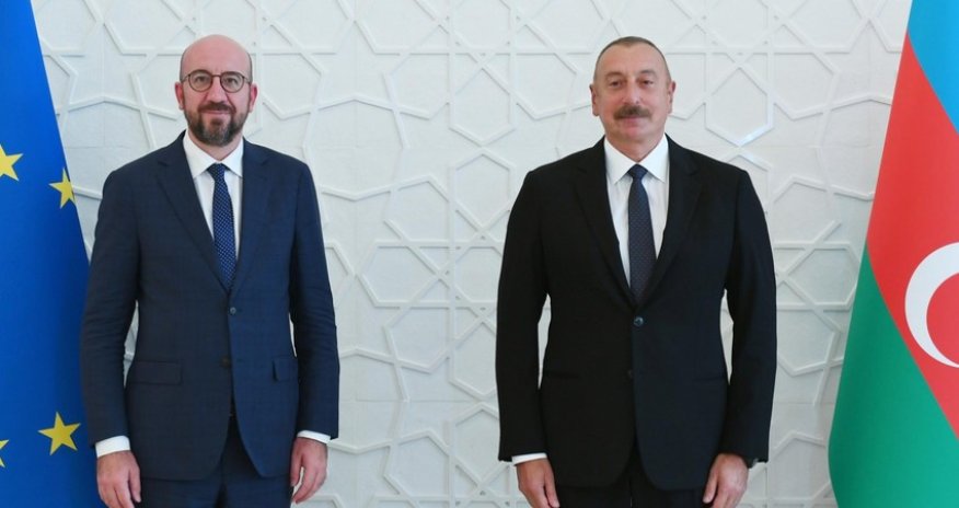 Şarl Mişel  İlham Əliyevi  təbrik edib