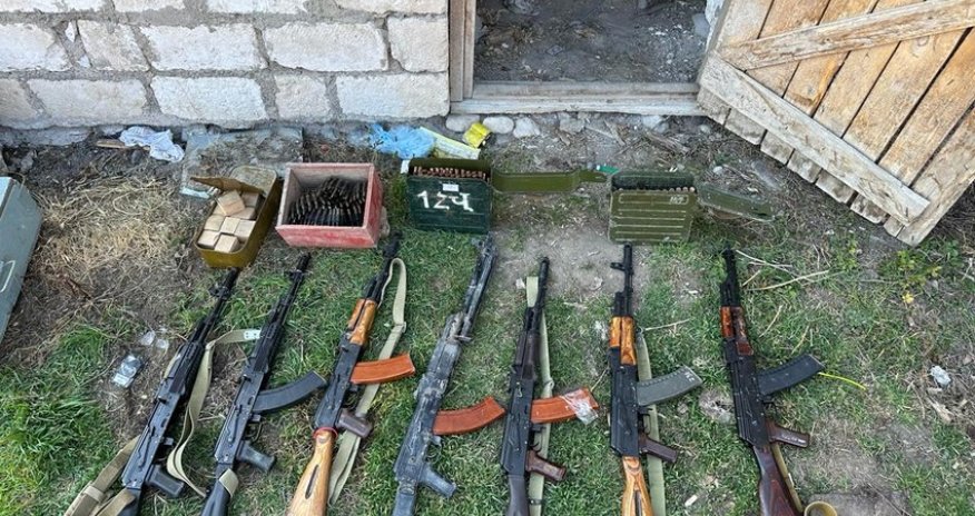 Ammunition found in basement of house in Aghdam
