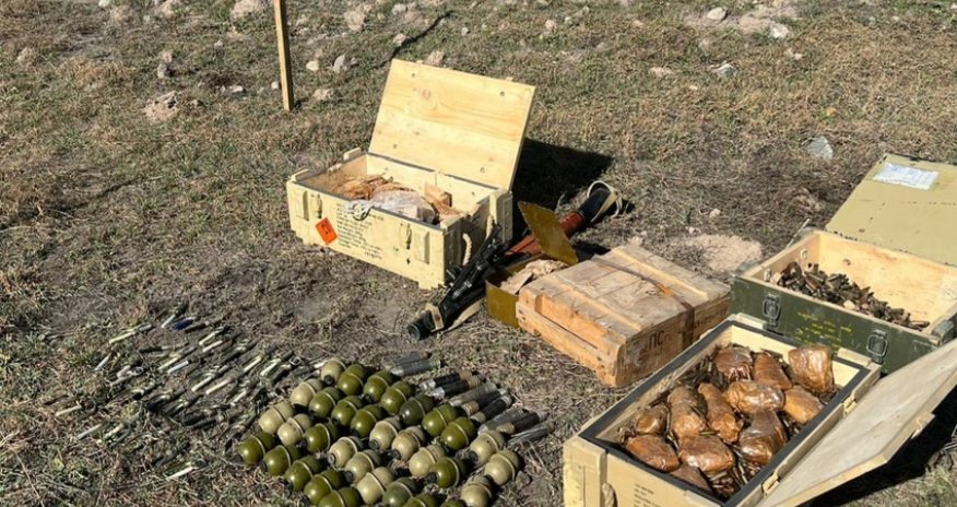 Ammunition found in Gubadli