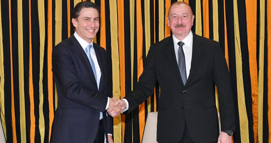 İlham Əliyev Münxendə ABŞ Prezidentinin xüsusi koordinatoru ilə görüşüb