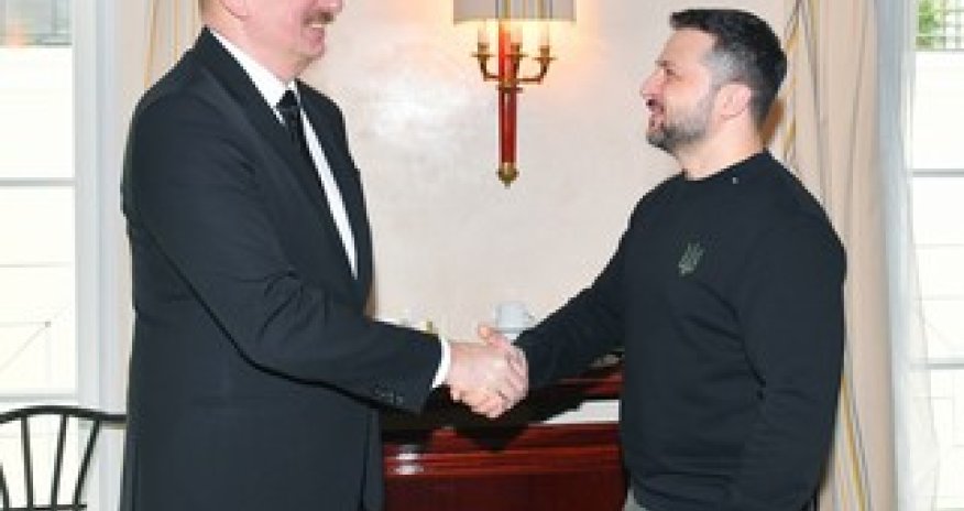 Президенты Азербайджана и Украины встретились в Мюнхене - Обновлено
