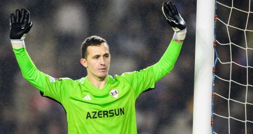 “Qarabağ”ın qapıçısı Avropada mövsümün ən yaxşısı olub