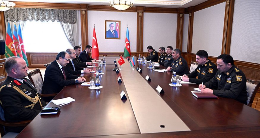 Zakir Həsənov Türkiyə milli müdafiə nazirinin müavini ilə görüşüb