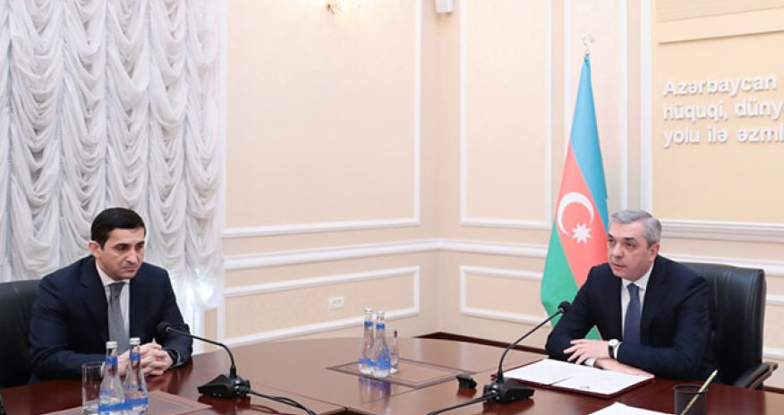 Yeni ədliyyə naziri təqdim olunub