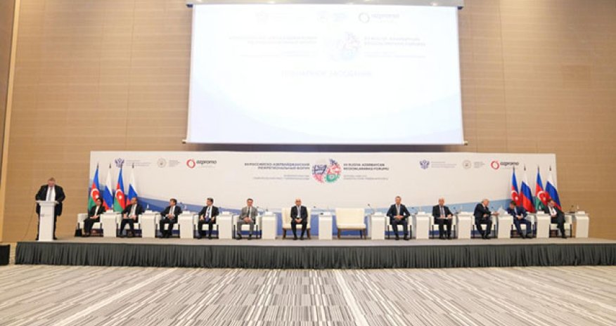 XII Azərbaycan-Rusiya Regionlararası Forumu keçirilib