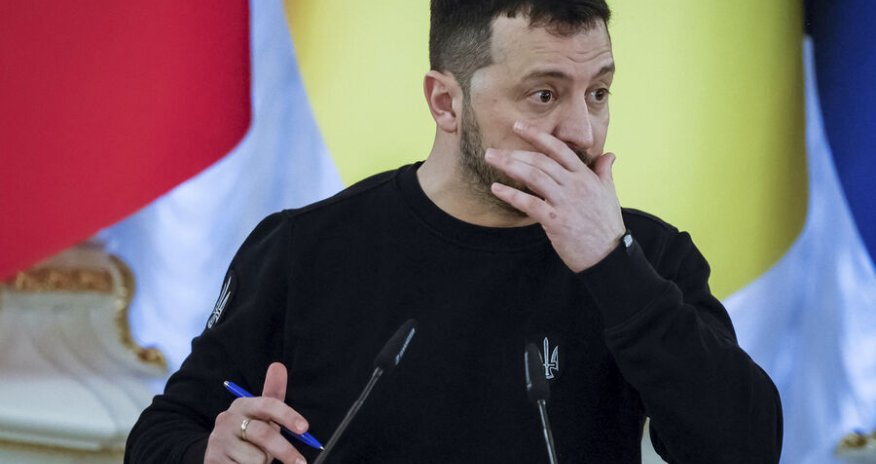 Ukrayna Zelenskinin Ermənistana getməsi xəbərini təkzib edib