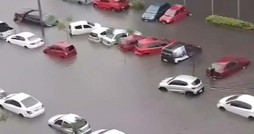 В Уругвае произошло сильное наводнение